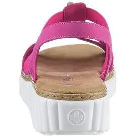 Rieker Plateau-Sandaletten Damen Pink 43