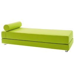 Softline Schlafsofa Lubi grün, Designer Kurt Brandt, 44x82 cm