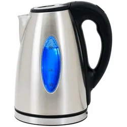 Deuba Wasserkocher Edelsthal BPA Frei Silber - Schwarz