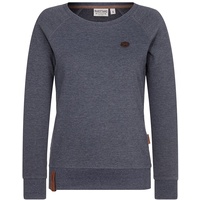 Naketano Female Sweatshirt Krokettenhorst, Indigo Blue Melange, Gr. XL - XL