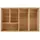Fackelmann Organizer 20 x 7 x 32,1 cm 1-tlg. braun
