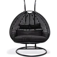 Home Deluxe Hängesessel Twin schwarz