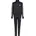 3 STRIPES Trainingsanzug J 3S TR TS 205 JD6502 128 schwarz