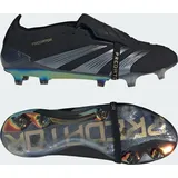 Adidas Predator Elite Fold-Over Tongue FG Core Black / Carbon / Gold Metallic 39 1/3