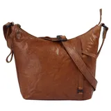 Spikes & Sparrow CROSSOVER Umhängetasche Leder Brown