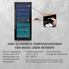 CASO Design WineExclusive 24 Smart Weintemperierschrank