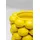 Kare Vase Lemon Juice, Gelb, Pflanzengefäß, Deko Vase, Blumentopf, Zitronen Motiv, Porzellan, handgearbeitet, Unikat, 43 cm (H)