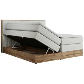 mks möbel Amore King 140 x 200 cm H3 Weiß