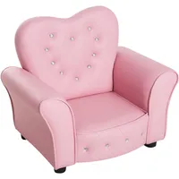 Homcom Kindersessel Prinzessin rosa