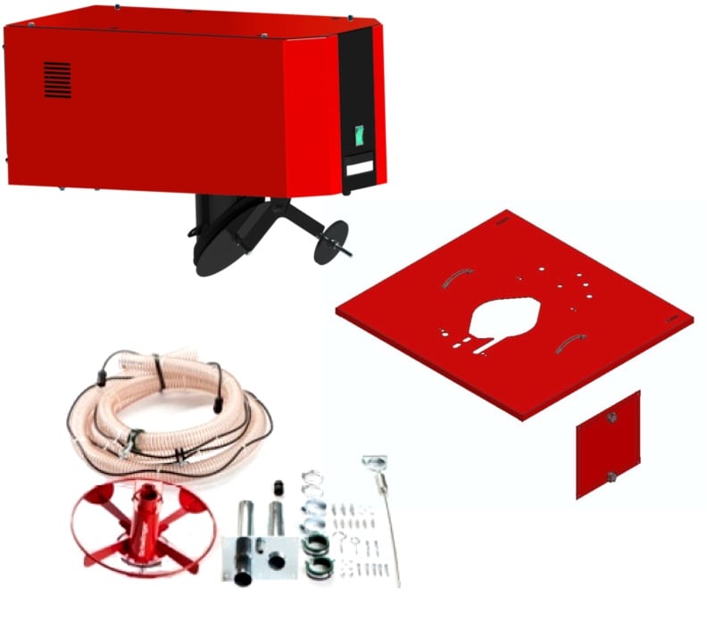 ThermoFlux Saugsystem | Für PellFlux Lambda 69/96 kW