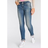 LTB Slim-fit-Jeans MOLLY HIGH SMU mit sehr schmalem Bein und hoher Leibhöhe blau 28