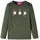 vidaXL Kinder Langarmshirt Tieren Aufdruck Langarm T-Shirt Jungen Kindershirt Khaki 128 - 128