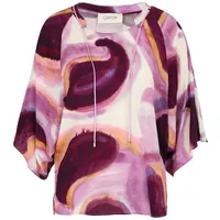 Cartoon Casual-Bluse mit Muster 42