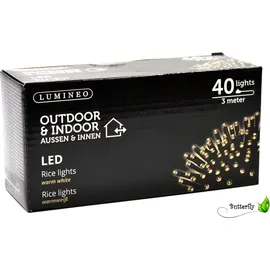 Kaemingk LED Lichterkette Basic 40 Birnchen,