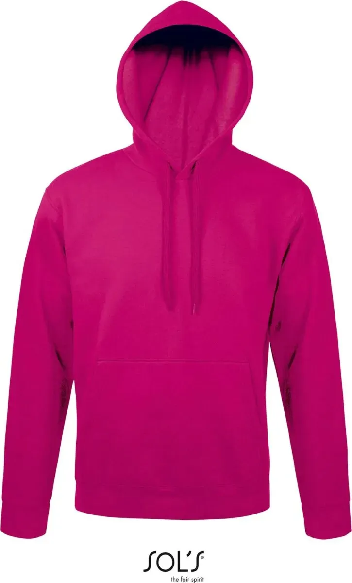 SOLS Unisex Kapuzen Sweater Hoodie 47101 fuchsia XS