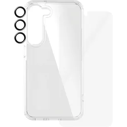 PanzerGlass 3-in-1 Set für Samsung Galaxy S24 Hardcase-Schutzhülle, Display- und Kameraschutz