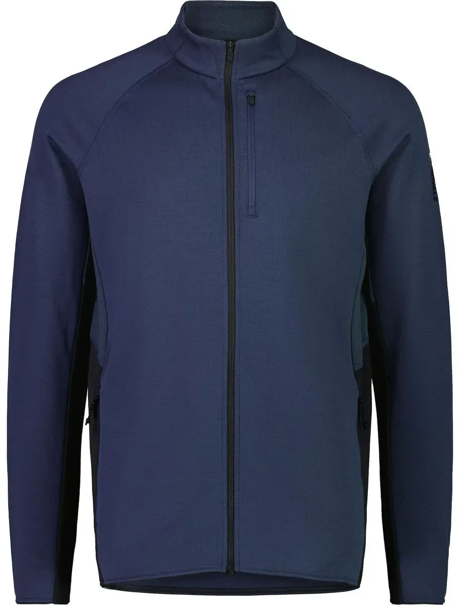 Mons Royale Mens Approach Merino Shift Fleece Jacket midnight M