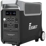 FOSSiBOT F3600 Pro 3600W(7200W Peak) Power station Solargenerator mit USV, 3840Wh LiFePO4 Powerstation Stormerzeuger Schnelles Stromspeicher Aufladen