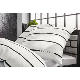 Bugatti bunt Weiß 155 x 220 cm + 80 x 80 cm