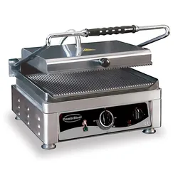 Chefgastro Kontaktgrill BxTxH 510x500x300mm