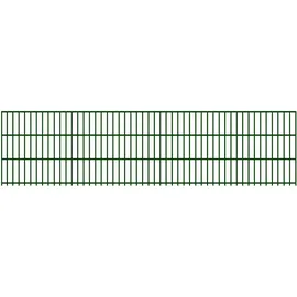 FA-Bausysteme Doppelstabmattenzaun 6/5/6 250 x 63 cm Moos