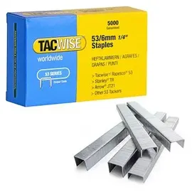 Tacwise 5.000 TACWISETM Tackerklammern Typ 53/6mm, 0331 6 mm