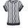 GOLDNER Sommerkleid Mini Gemustert Blau 46