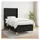 vidaXL Boxspringbett 100 x 200 cm Schwarz