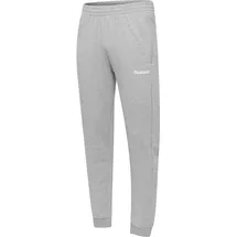 hummel GO Baumwoll Jogginghose Herren grey melange S