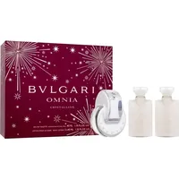 Bulgari Omnia Crystalline Eau de Toilette 40 ml + 2 x 40 ml Bodylotion Geschenkset