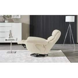 HIMOLLA Relaxsessel 7628 Leder 83 x 109 x 90 cm creme