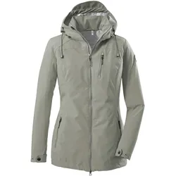 G.I.G.A.    Softshelljacke »Solena«, Wasserabweisend, abnehmbare Kapuze, verstellbare Bündchen, nachhaltig, Gr. 36, helloliv, , 32670456-36
