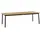 AppleBee Milou Gartentisch 240 x 100 x 76 cm Schwarz