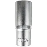 Stier Tiefbett-Sechskant-Steckschlüsseleinsatz 1/2", SW 17 mm