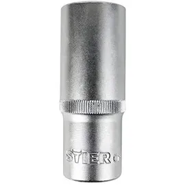 Stier Tiefbett-Sechskant-Steckschlüsseleinsatz 1/2", SW 17 mm