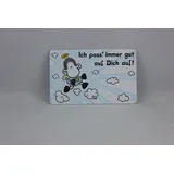 Sheepworld - 57065 - Pocketcard Nr. 55, Schaf, Ich Pass ́ Immer gut auf Dich auf!, PVC