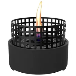 Tenderflame Tischfeuer Paarl 18 Stahl Schwarz