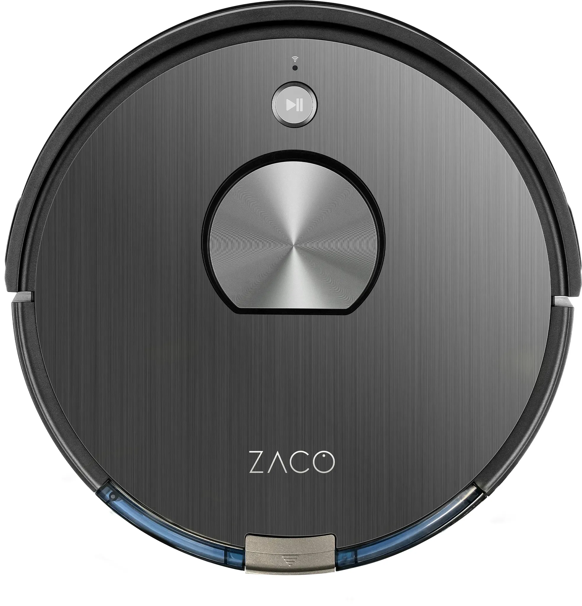 ZACO A10 Saugroboter mit Wischfunktion, 360° Laser-Navigation, App, Alexa & Google Home Steuerung, Smart Mapping, für Hartböden & Teppich, bis 2 Std