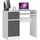 akord furniture factory AKORD PIKSEL links Weiß Front Graphitgrau B90 x H77 x T50 cm - Weiß/Dunkelgrau