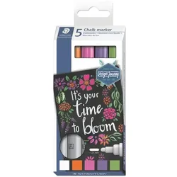 Staedtler Kreidemarker »Lumocolor chalk marker 344-C5« mehrfarbig
