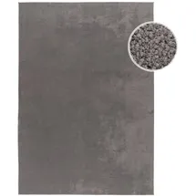 Carpet City Kurzflor-Teppich, Anthrazit, Textil, Uni, Rechteckig, 160x220 cm Oeko-Tex® Standard 100, waschbar, Teppiche - Böden, Teppiche, Moderne Teppiche