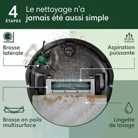 IROBOT Roomba 105 Combo + AutoEmpty Dock Schwarz