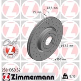 ZIMMERMANN 2x Bremsscheibe Sport-Bremsscheibe Coat Z (250.1353.52) |
