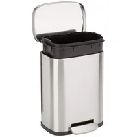 Amazon Basics Mini-Abfalleimer 5 l Silber