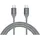 Nevox USB-C 2 m Grau/Silber