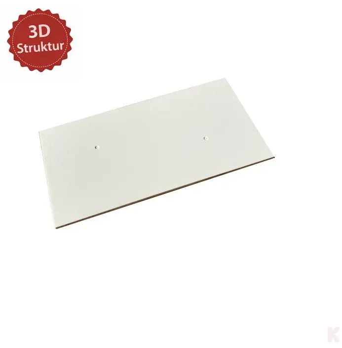 Klemos Fliese 8x16 – individuell bedruckte Klemmbaustein-Fliese mit 3D Struktur