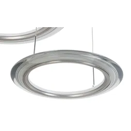 Novel Lakewood 3-flg. 85,00 cm länglich/silber/Aluminium