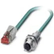 Phoenix Contact 1404208 RJ45 Patchkabel S/FTP 5.00m Grün 1St.