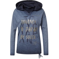 Soccx Langarmshirt Konnichiwa Longsleeve mit Kapuze