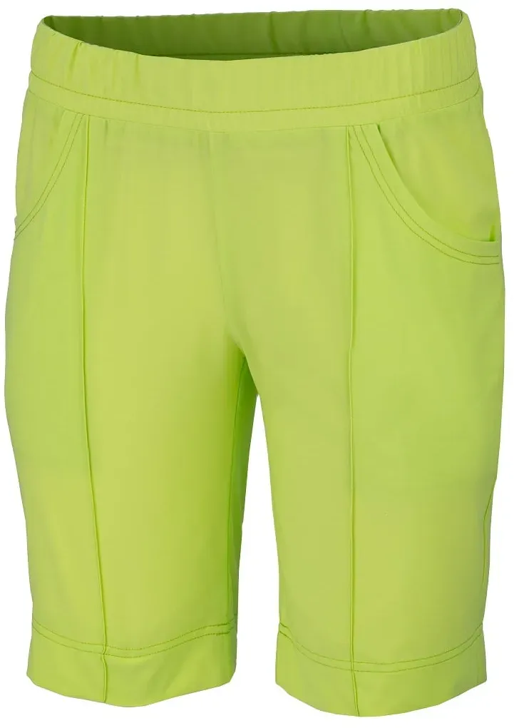 Limited Sports Bermuda Hose Bea (4-Wege-Stretch, Eingrifftaschen) limegrün Damen